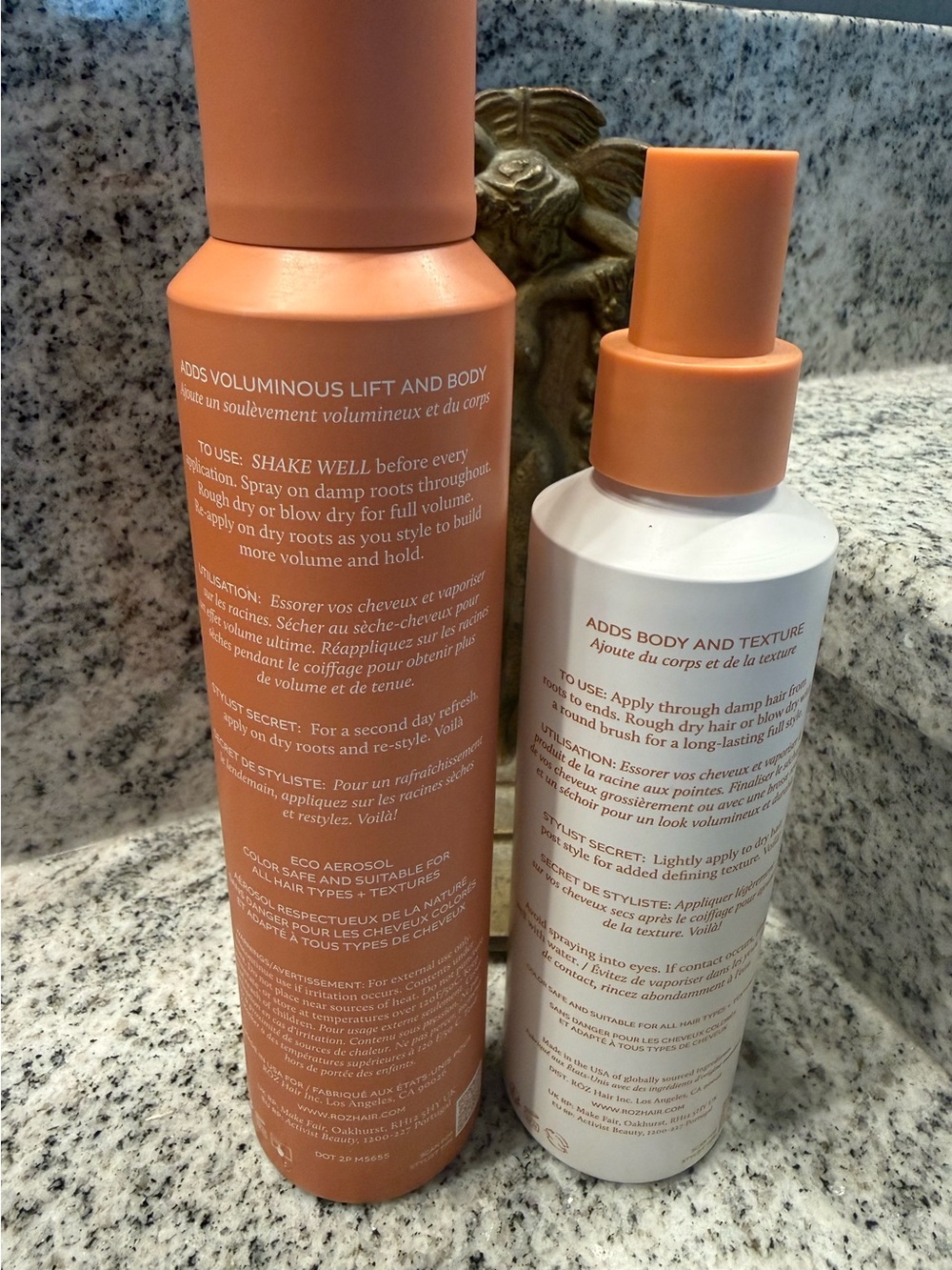NIB Roz Volume duo- Root Lift Spray and Air Thickening Spray - Picture 3 of 6